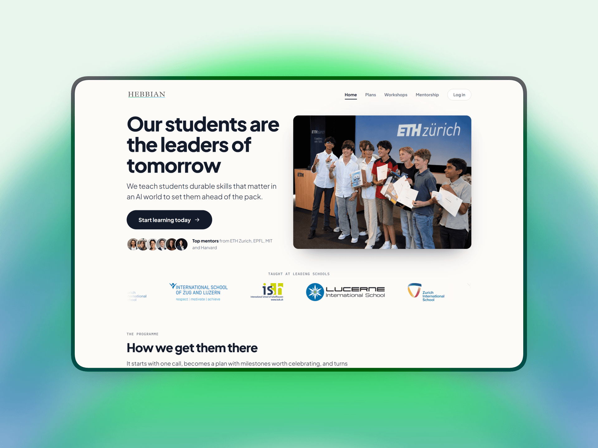 Hebbian, Website Design & Development